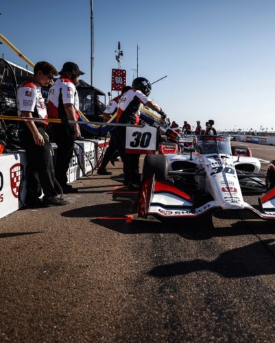 Bobby Rahal Jeff Boarman- Christian Lundgaard- Bortek Industries Inc IndyCar Sponsor