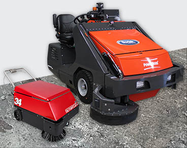 Walk-Behind and Rider Sweeper Machines