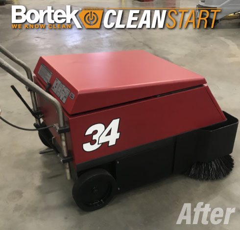 Floor Scrubber Sweeper Restoration