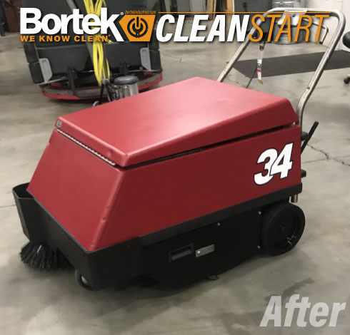 Floor Scrubber Sweeper Restoration