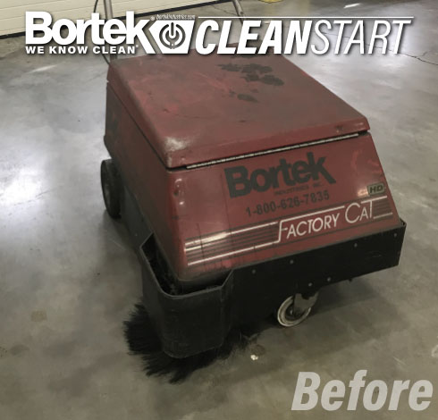 Floor Scrubber Sweeper Restoration