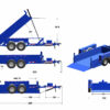 Air-Tow 3D-12 Drop-Deck/Dump Trailer - Image 4