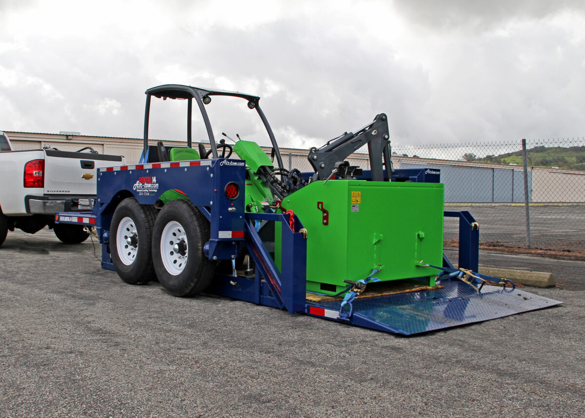 Air-Tow Rental 14 Flatbed Rental Trailer - Image 3