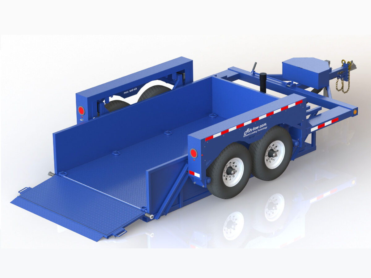 Air-Tow DH-10 Dock Height Trailer - Image 2