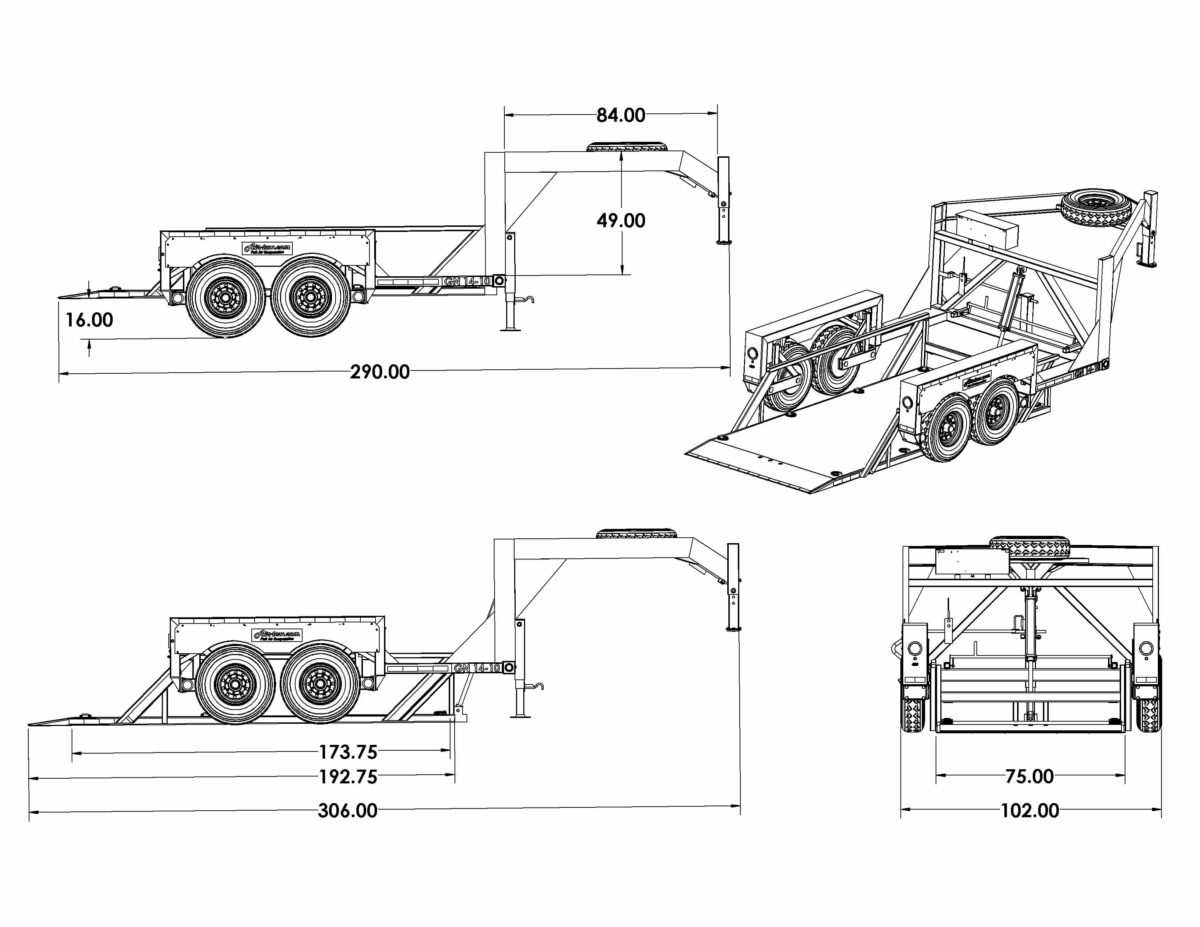 Air-Tow G-16 Gooseneck Trailer - Image 4