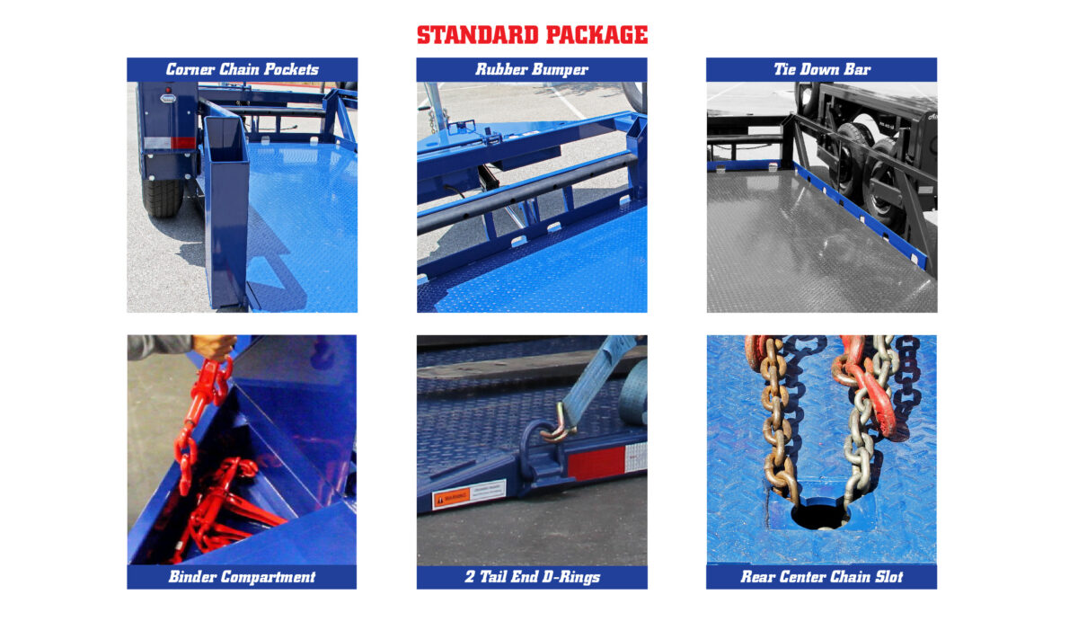 Air-Tow Rental 14 Flatbed Rental Trailer - Image 6