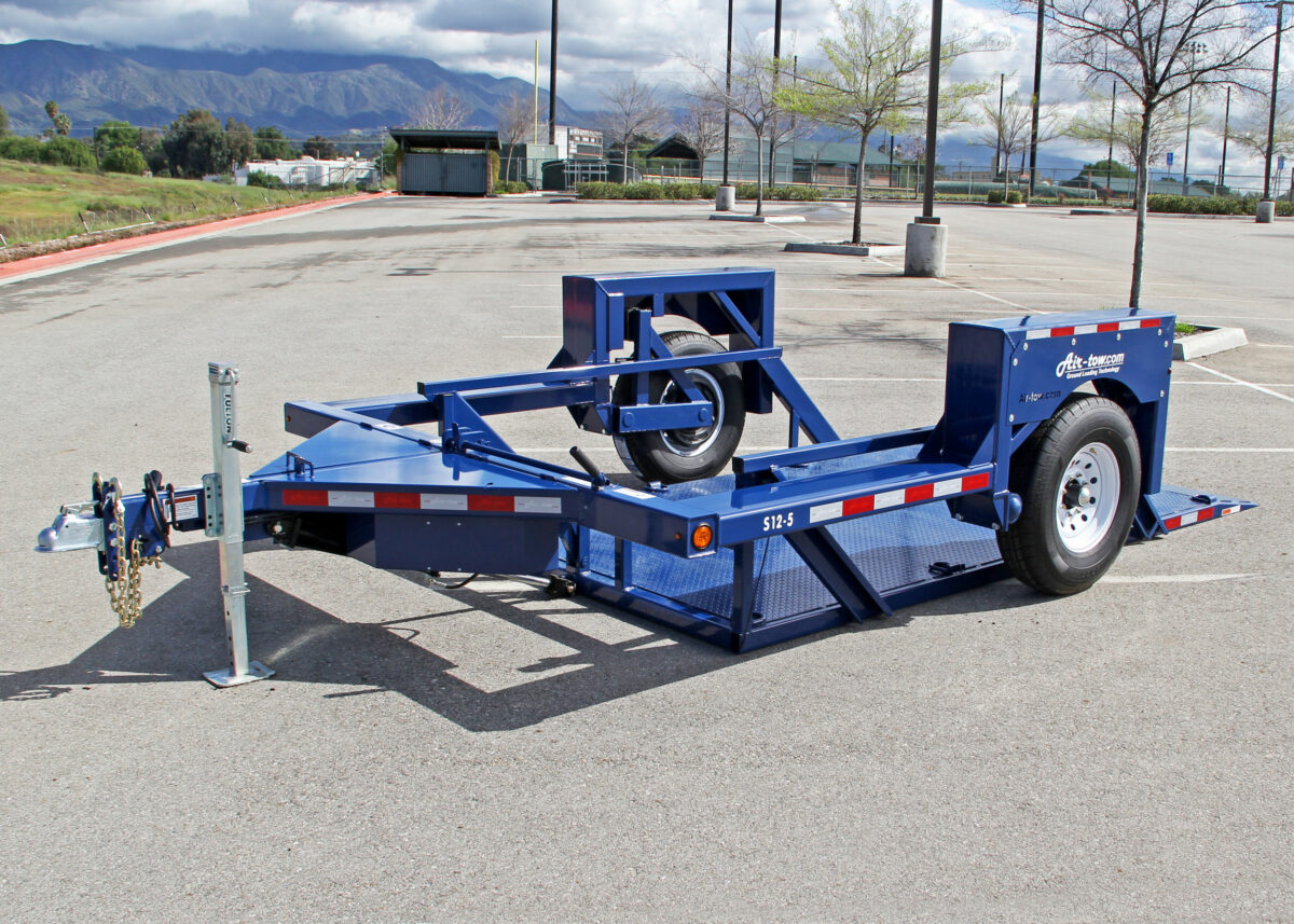 Air-Tow S12-55 Single Axle Flatbed Trailer - Image 3