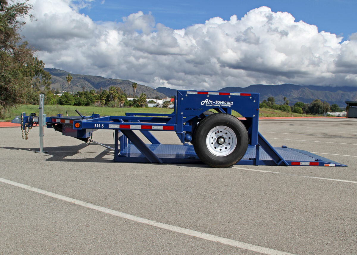 Air-Tow S12-55 Single Axle Flatbed Trailer - Image 4