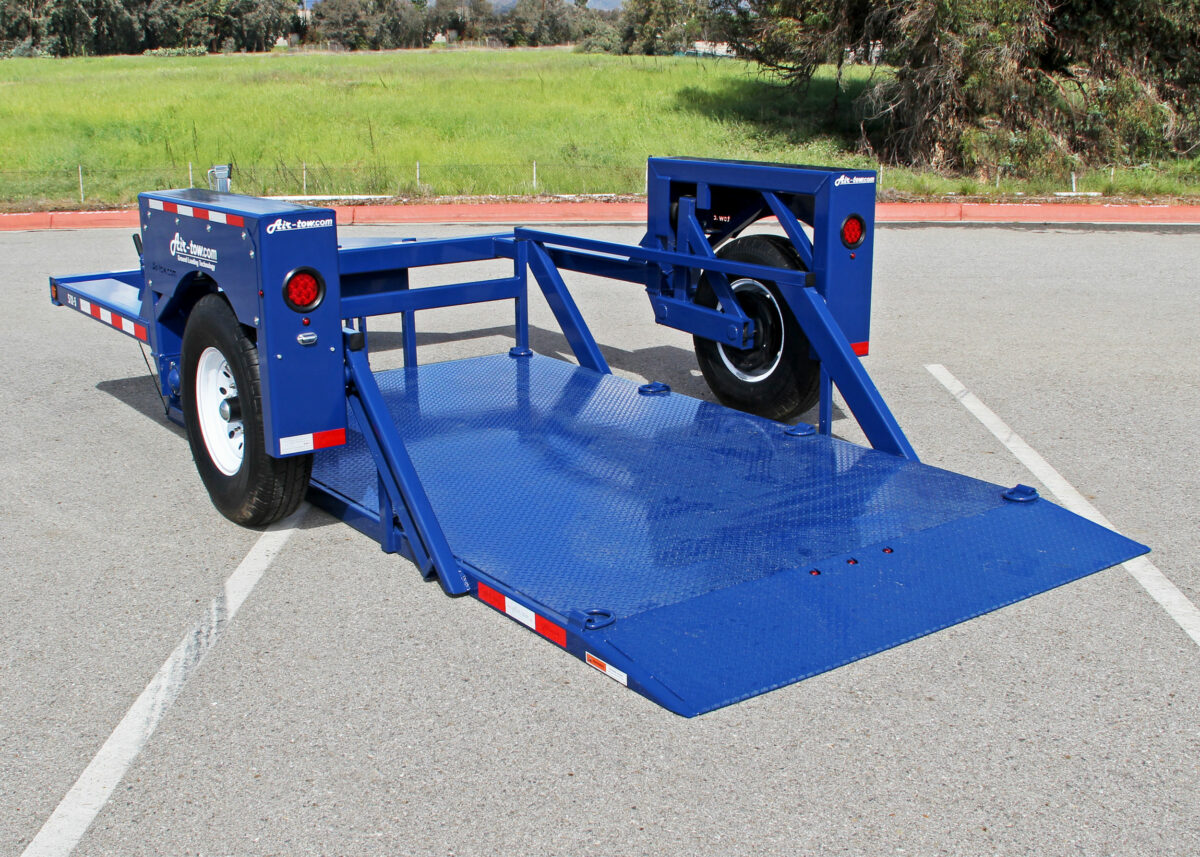 Air-Tow S12-55 Single Axle Flatbed Trailer - Image 5