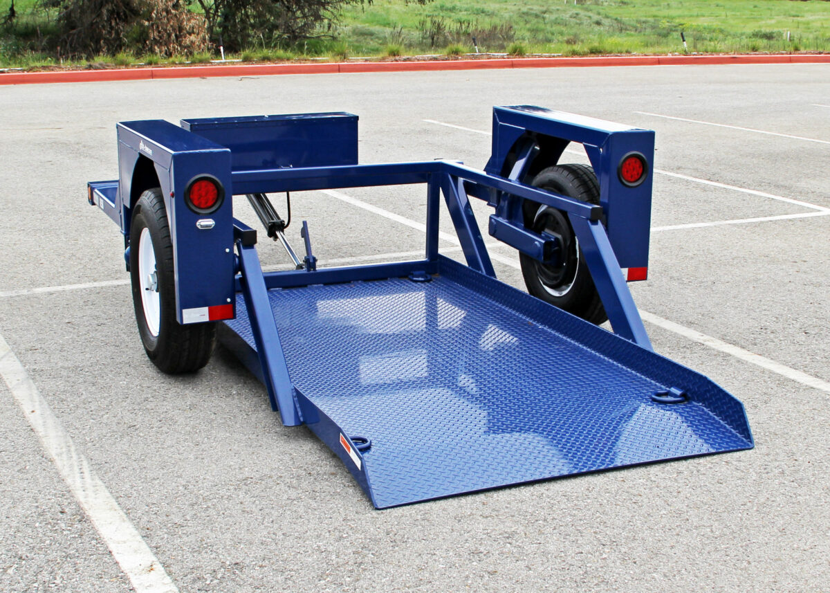 Air-Tow S8-35 Single Axle Flatbed Trailer - Image 2