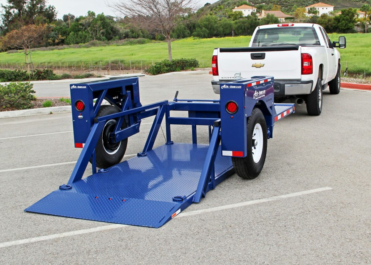 Air-Tow SN10-55 Single Axle Flatbed Trailer - Image 2