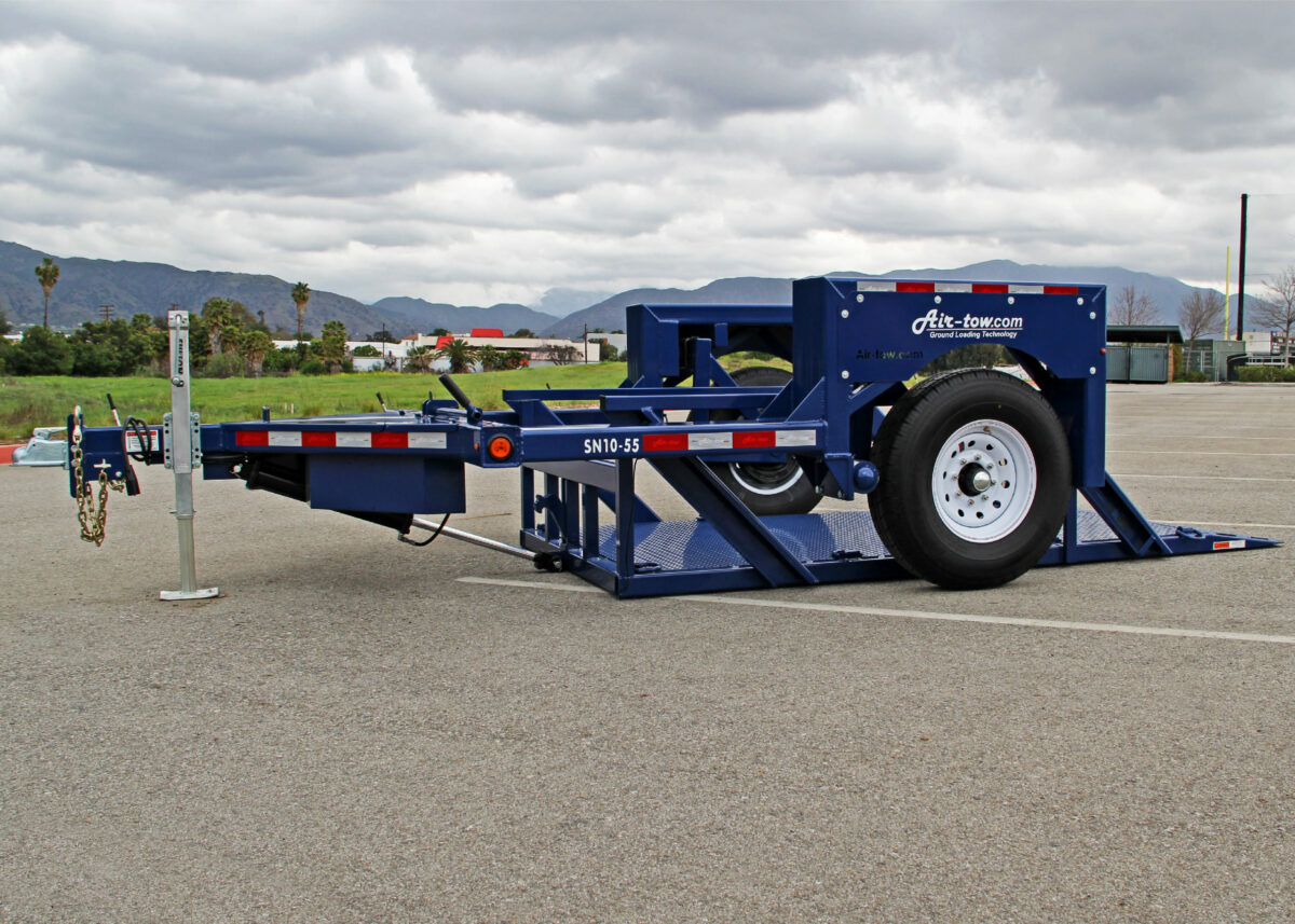 Air-Tow SN10-55 Single Axle Flatbed Trailer - Image 4