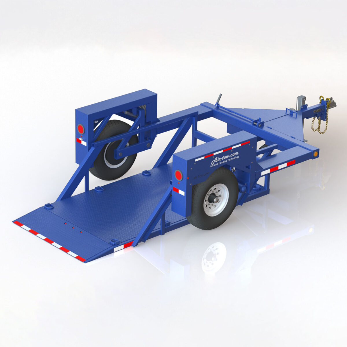 Air-Tow SN10-55 Single Axle Flatbed Trailer