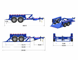 Air-Tow T12-7 Tandem Axle Flatbed Trailer - Image 7