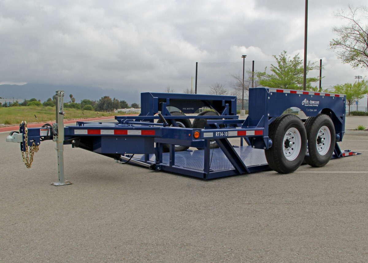 Air-Tow T14-10 Tandem Axle Flatbed Trailer - Image 3