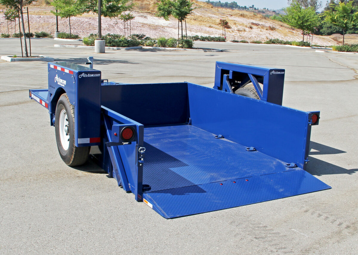 Air-Tow US10-55 Single Axle Utility Trailer - Image 2