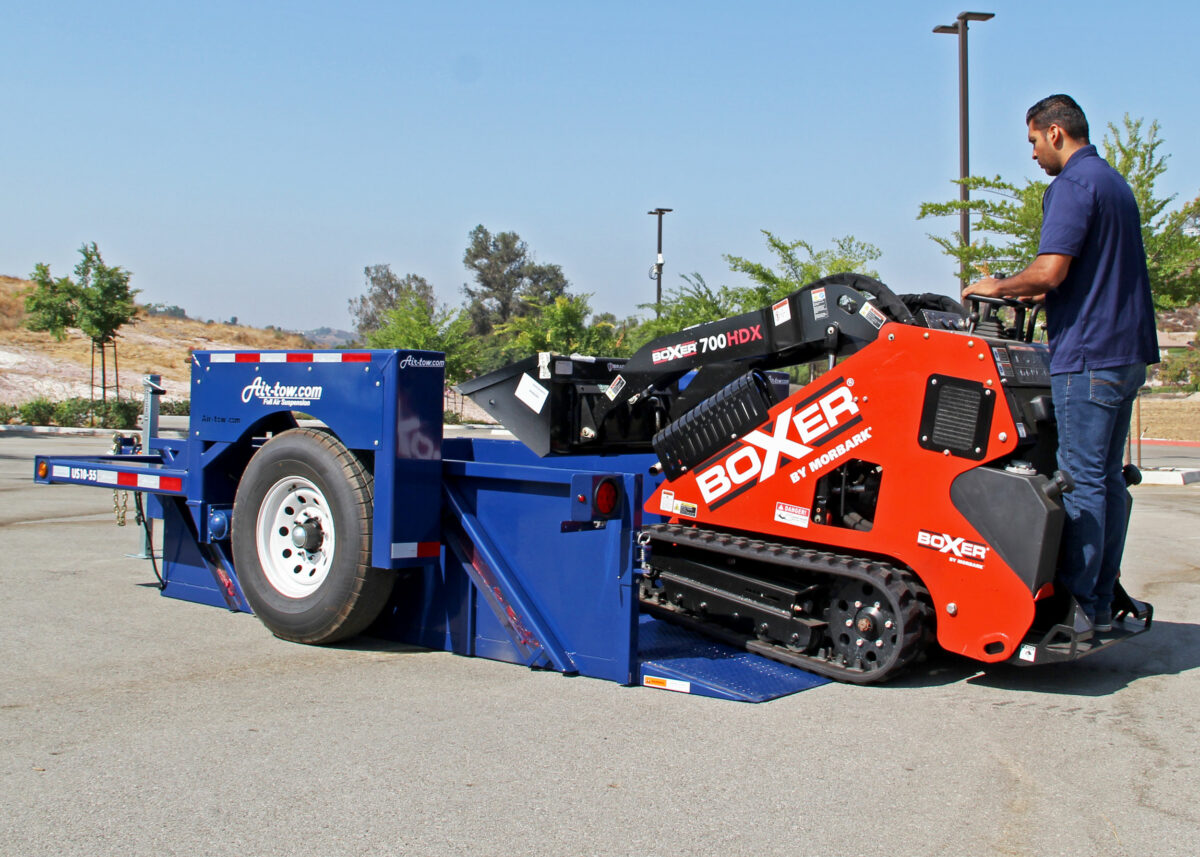 Air-Tow US10-55 Single Axle Utility Trailer - Image 3