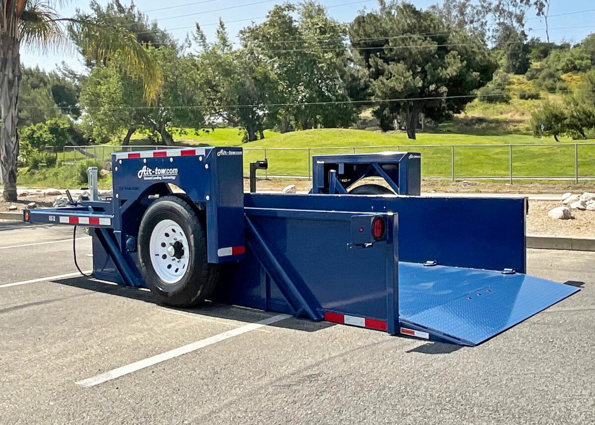 Air-Tow USN10-55 Single Axle Utility Trailer - Image 2