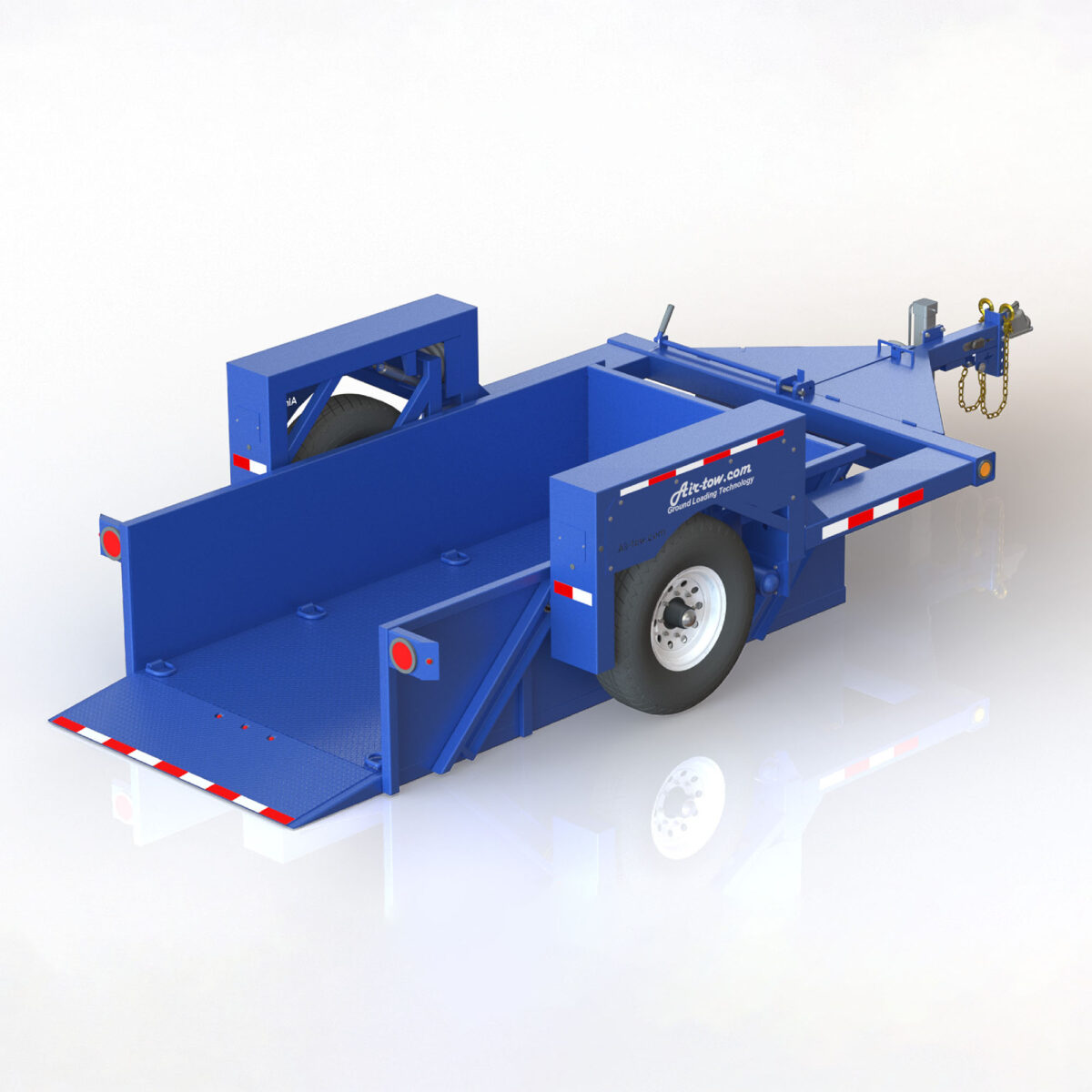 Air-Tow USN10-55 Single Axle Utility Trailer