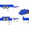 Air-Tow UT14-10 Tandem Axle Utility Trailer - Image 3
