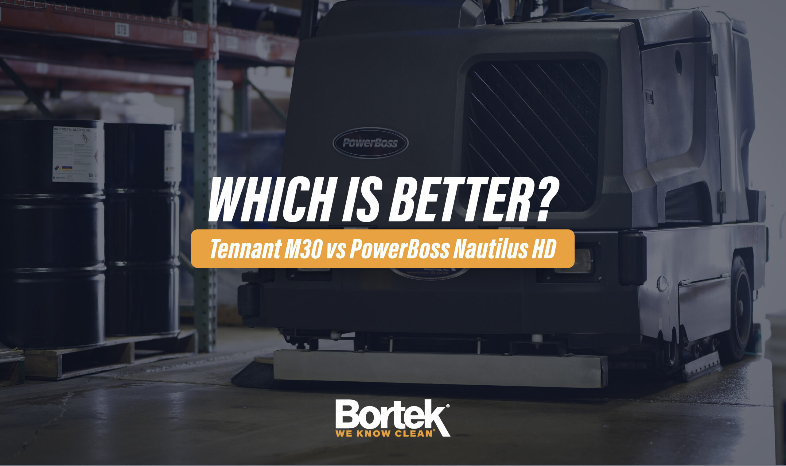 Does the Tennant M30 measure up to the PowerBoss Nautilus HD?