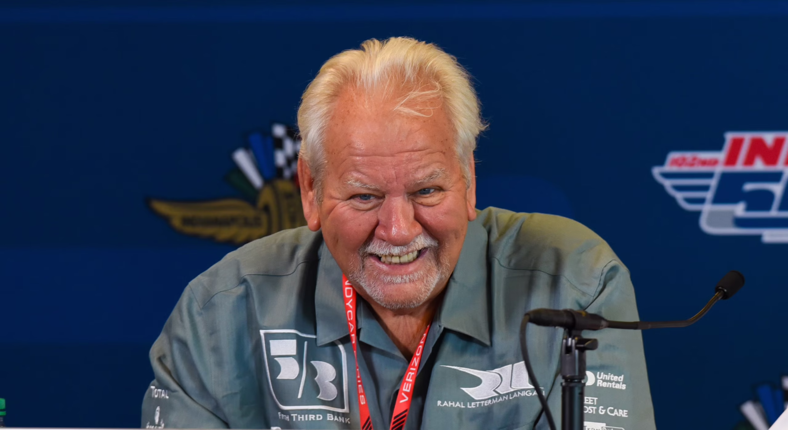 Mike Lanigan Celebrating