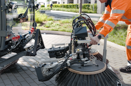 Hako multi-purpose outdoor cleaning machines