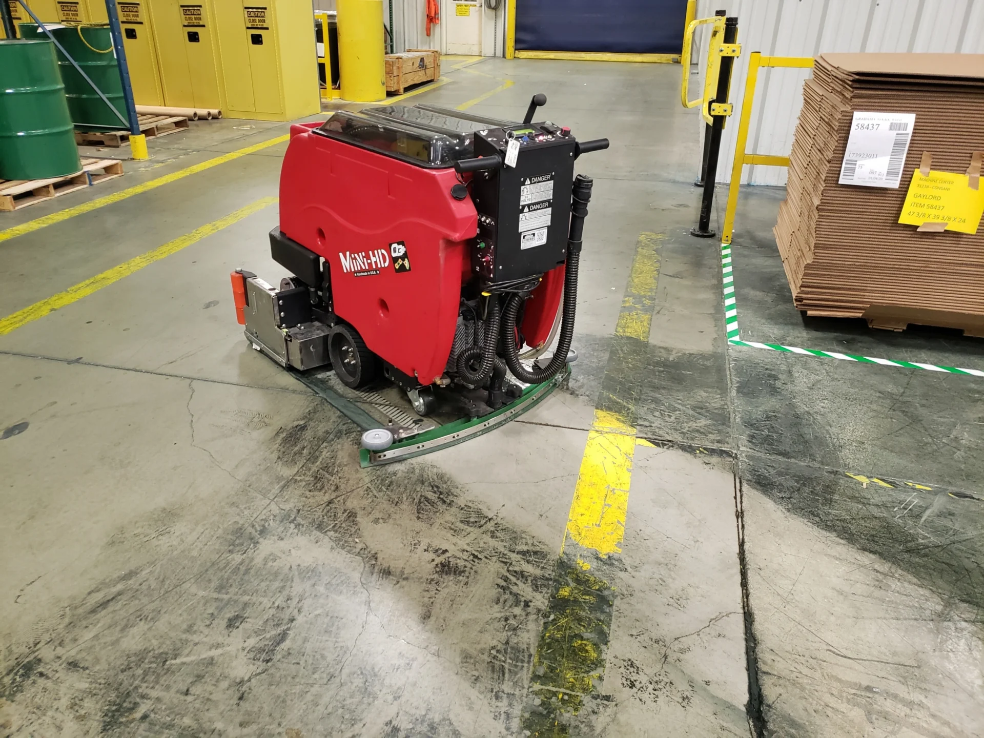 Factory Cat Mini-HD Walk-Behind Scrubber