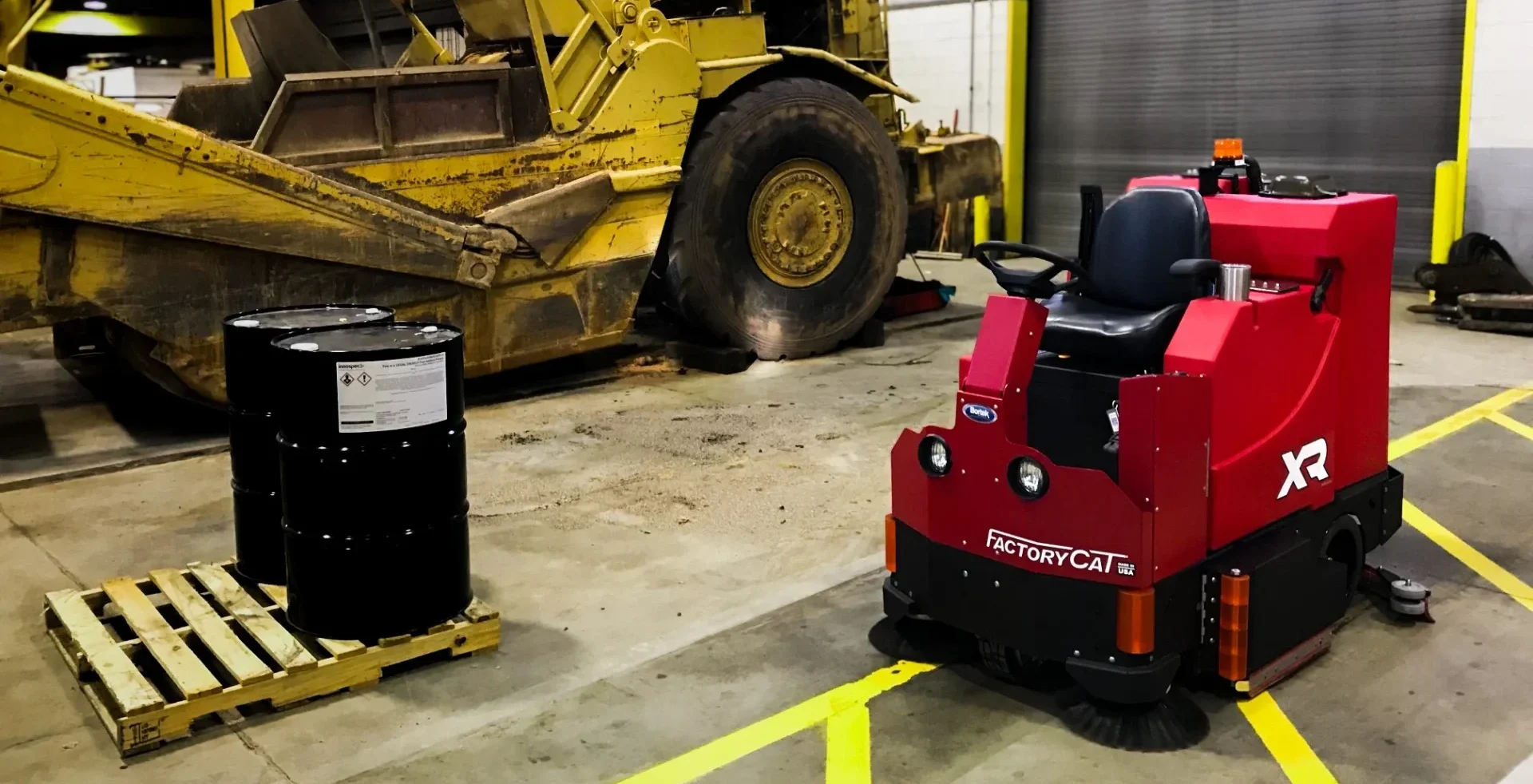 scrubber sweeper