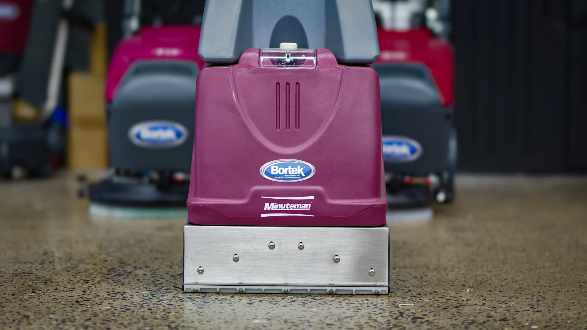 Minuteman commercial cleaning equipment at bortek industries