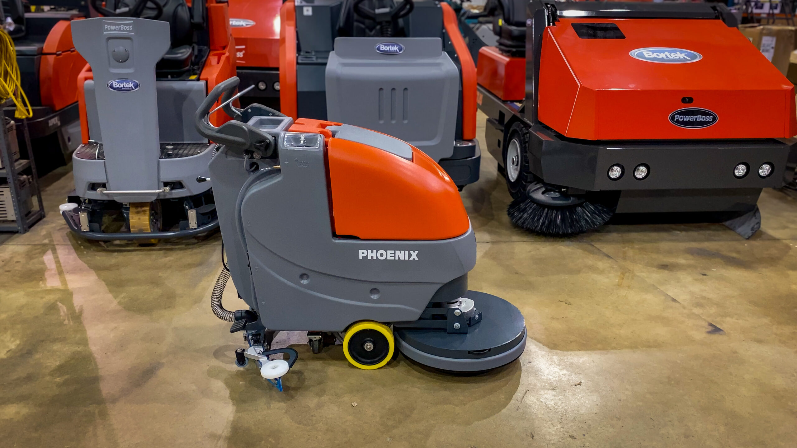 PowerBoss Phoenix Walk-Behind Scrubber
