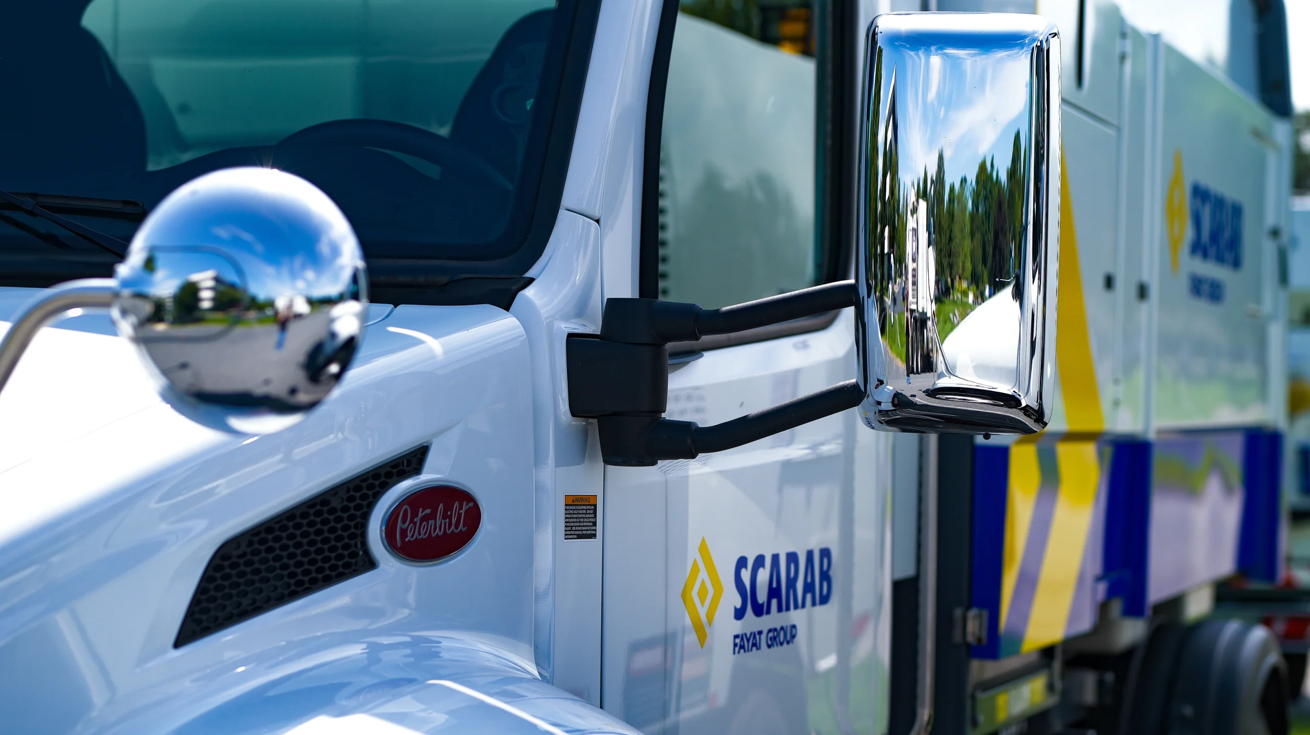 Scarab Maven 65 street sweeper side view
