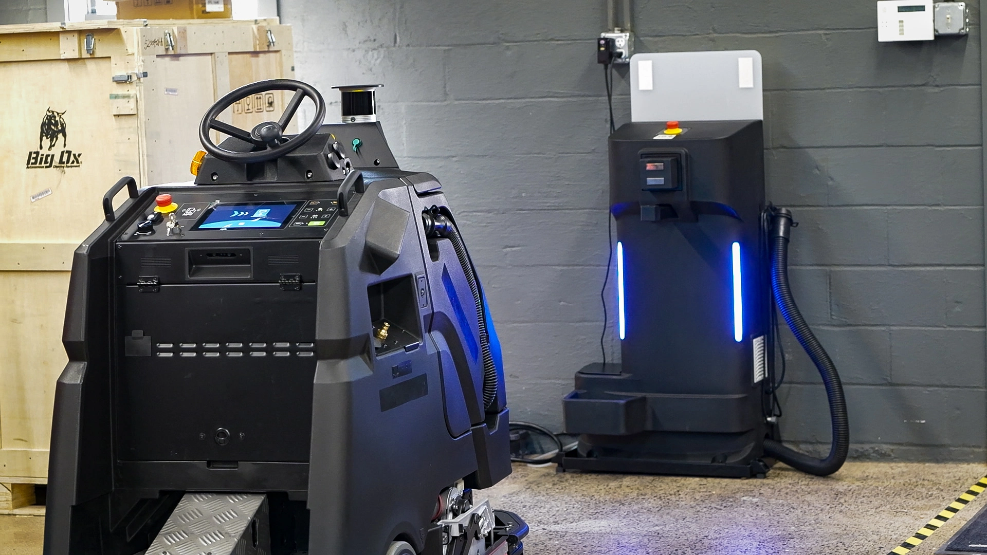 Big Ox Ai 32 Autonomous Floor Scrubber - Image 3