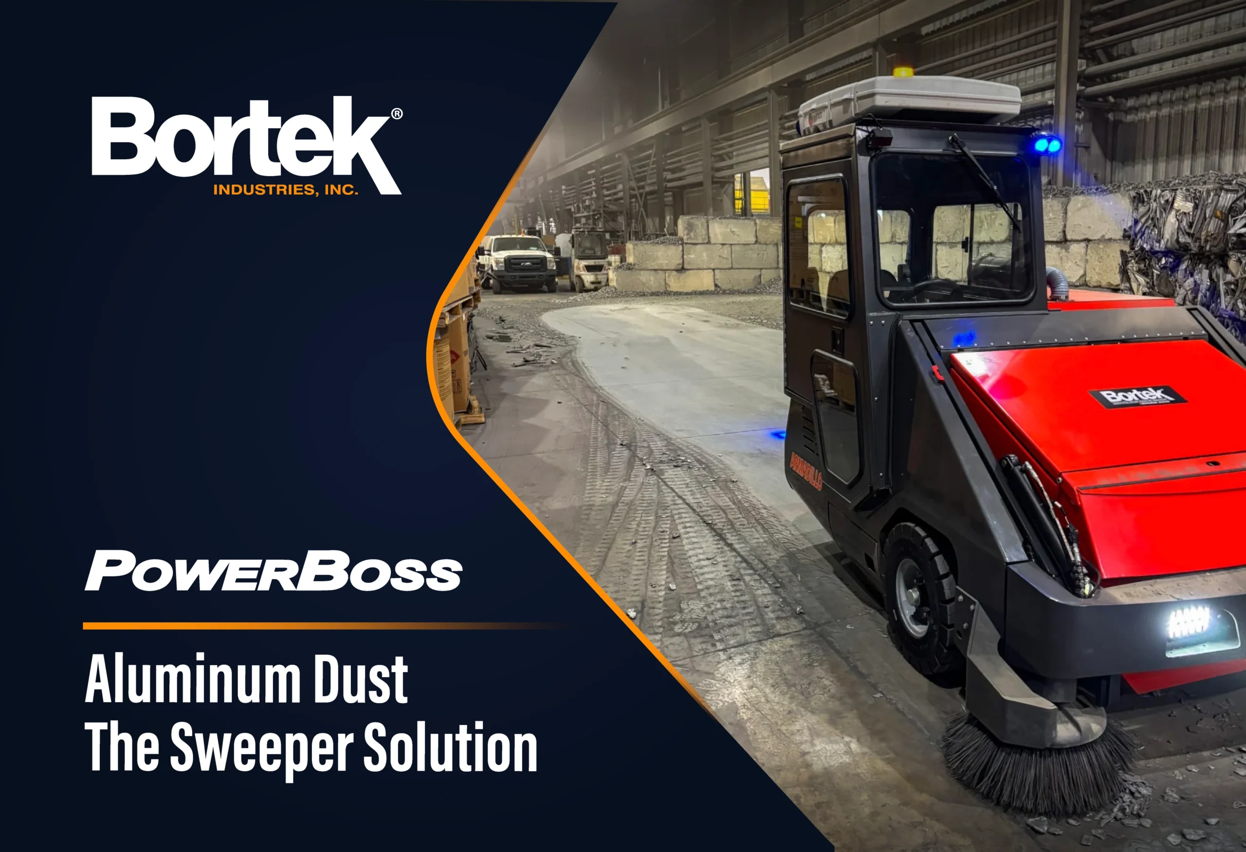 Industrial Floor Sweepers for Aluminum Smelting Plants